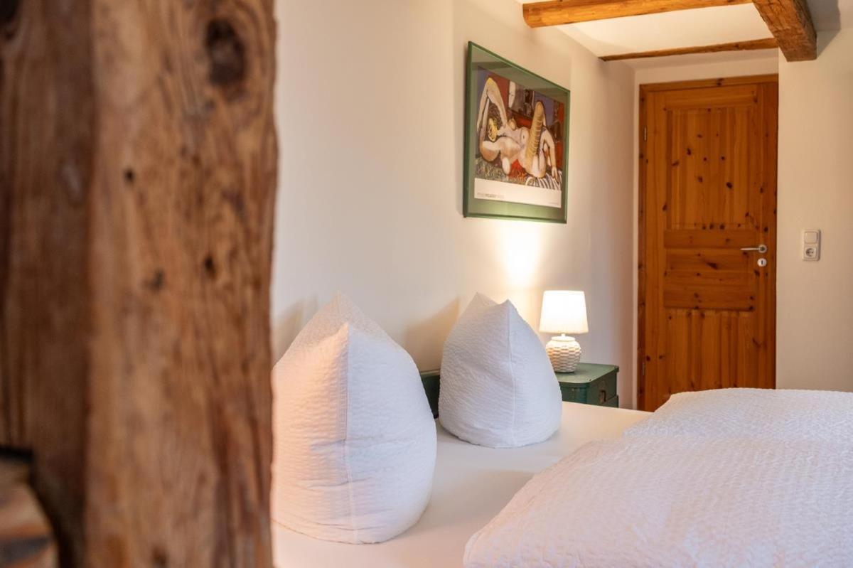 Apartmenthaus Brunnenhof 파프스트도프 외부 사진