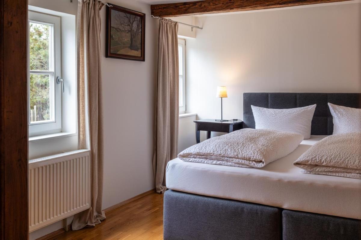 Apartmenthaus Brunnenhof 파프스트도프 외부 사진