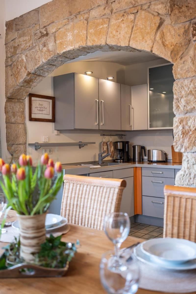 Apartmenthaus Brunnenhof 파프스트도프 외부 사진