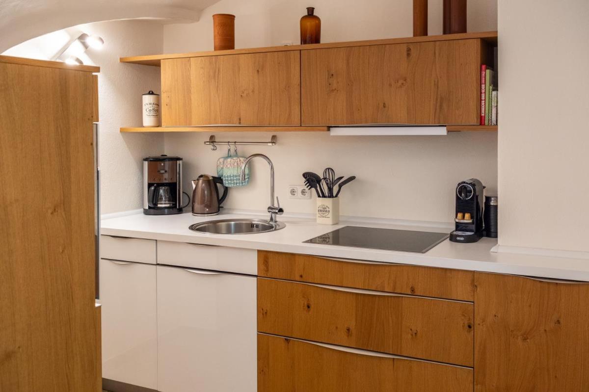 Apartmenthaus Brunnenhof 파프스트도프 외부 사진